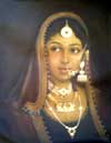 lady Canvas Painting