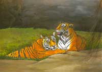 wild life Canvas Painting