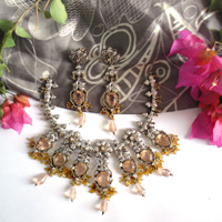designer polki set
