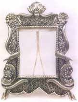 Silver Photo Frame, sterling silver Articles, silverware  gifts, silver crafts, Decorative silver crafts from Rajasthan India. Supplier and Exporter of Silver crafts from Rajasthan (India). 