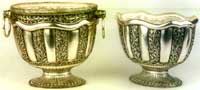 Silver Pot, sterling silver Articles, silverware  gifts, silver crafts, Decorative silver crafts from Rajasthan India. Supplier and Exporter of Silver crafts from Rajasthan (India). 