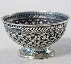 Silver Indian Bowl