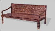 wooden day beds,wooden daybeds,indian wooden centre tables,carved daybeds,antique wooden daybeds,rajasthan wooden daybeds,iron wooden daybeds,indian wooden day beds